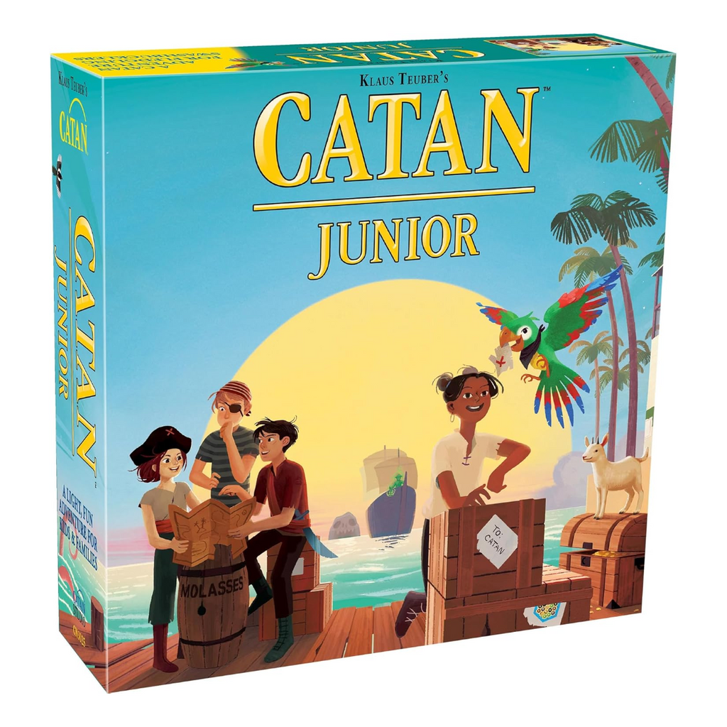 Catan Junior Board Game Base Game for Kids and Family for Ages 6+ for 2 to 4 Players Average Playtime 30 Minutes CSI-CN3025
