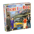 Asmodee Ticket to Ride New York Board Game Base Game for Adults and Family for Ages 8 and up Average Playtime 10 to 15 Minutes for 2 to 4 Players DO7261