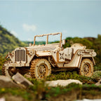 Robotime Rokr Army Jeep 3D Wooden Puzzle Model Kit RT-MC701