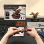 Robotime Rokr Rhinoceros Beetle DIY 3D Wooden Puzzle Model RT-MI01