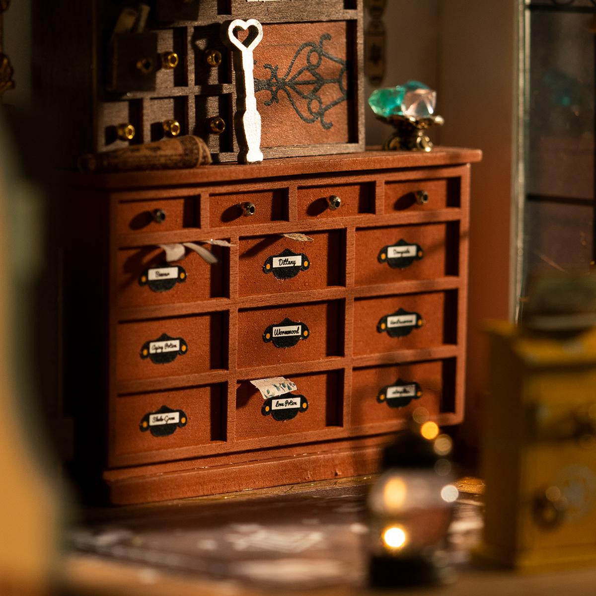 Robotime Rolife Kiki's Magic Emporium DIY Miniature House Kit RT-DG155