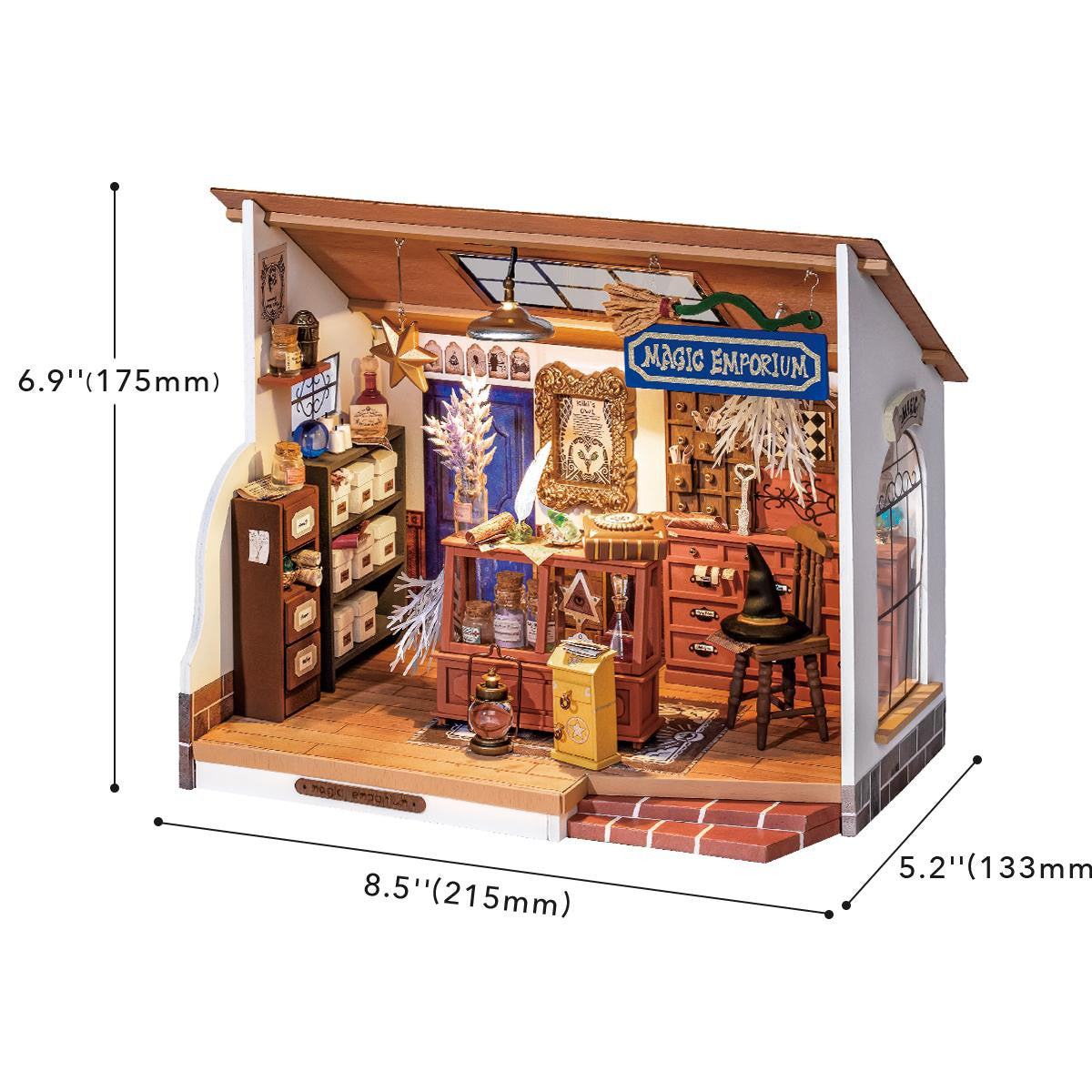 Robotime Rolife Kiki's Magic Emporium DIY Miniature House Kit RT-DG155