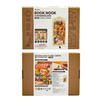 Robotime Rolife Floral Corner DIY Book Nook Shelf Insert Kit RT-TGB09