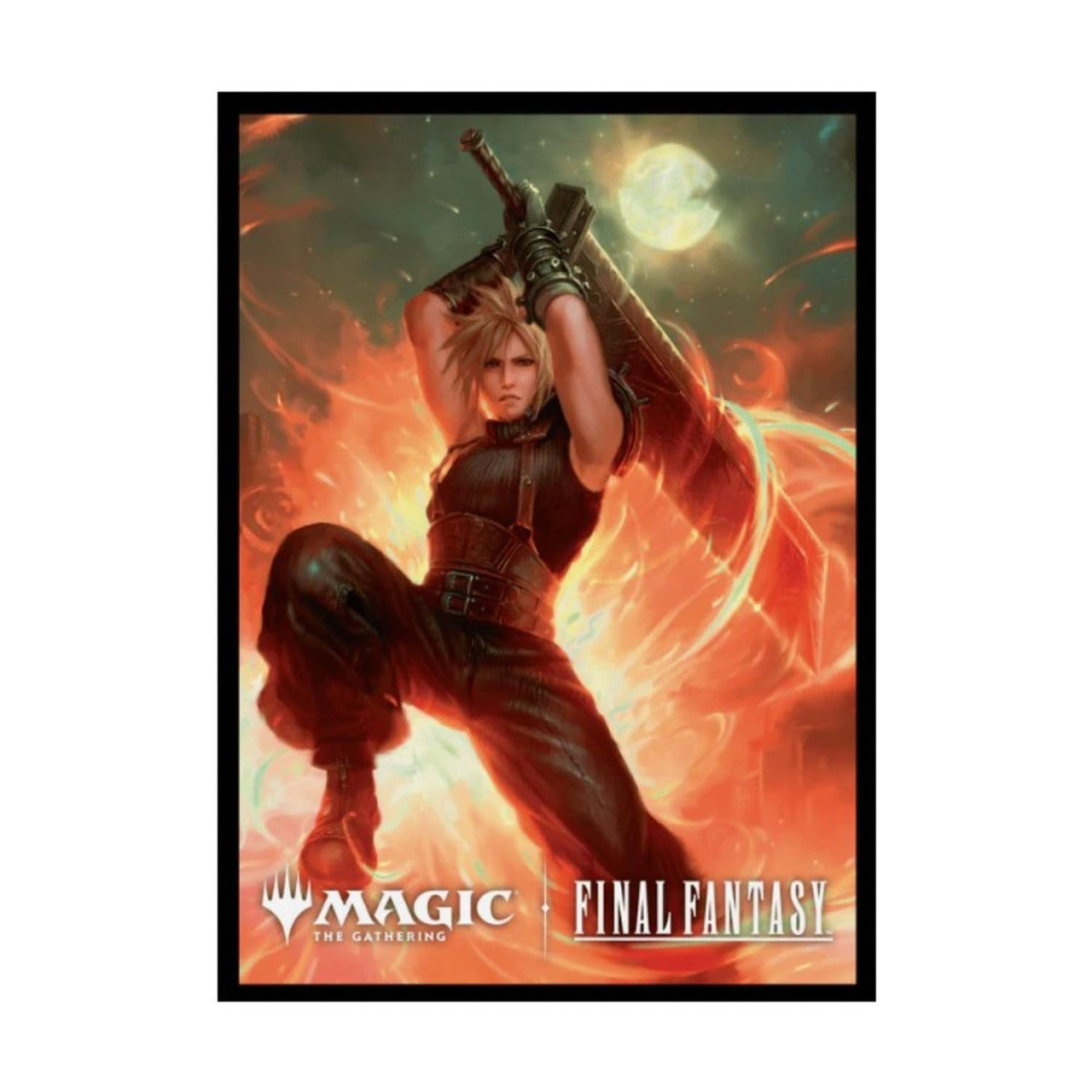 Ultra Pro Magic The Gathering CCG Final Fantasy Cloud Ex-Soldier 100ct Deck Protector Sleeves Commander UPR38701