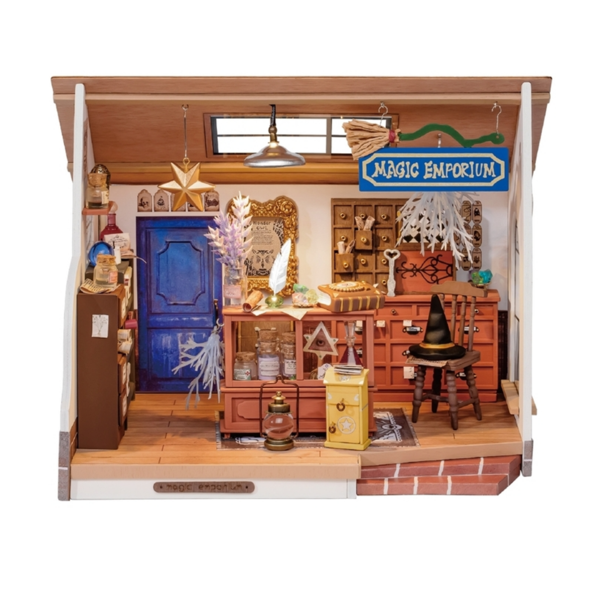 Robotime Rolife Kiki's Magic Emporium DIY Miniature House Kit RT-DG155
