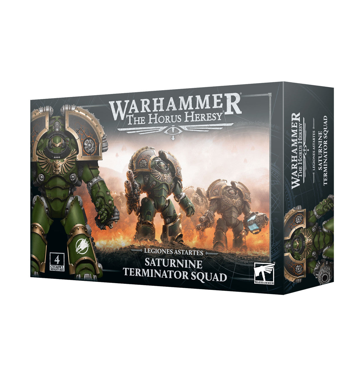 Games Workshop Horus Heresy Loyalist Legiones Astartes Saturnine Terminators Plastic Box 31-124