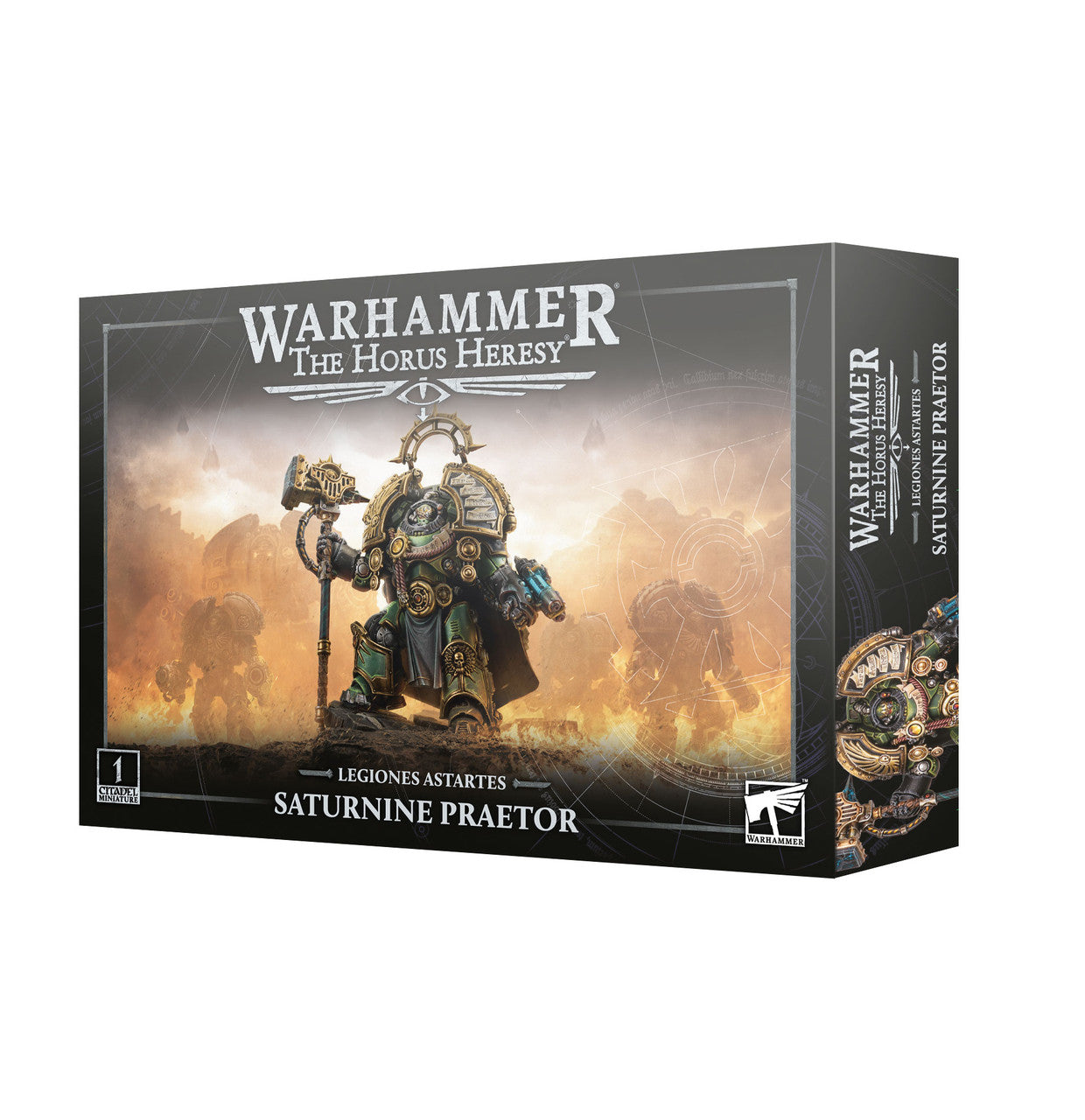 Games Workshop Horus Heresy Loyalist Legiones Astartes Saturnine Praetor Plastic Box 31-126