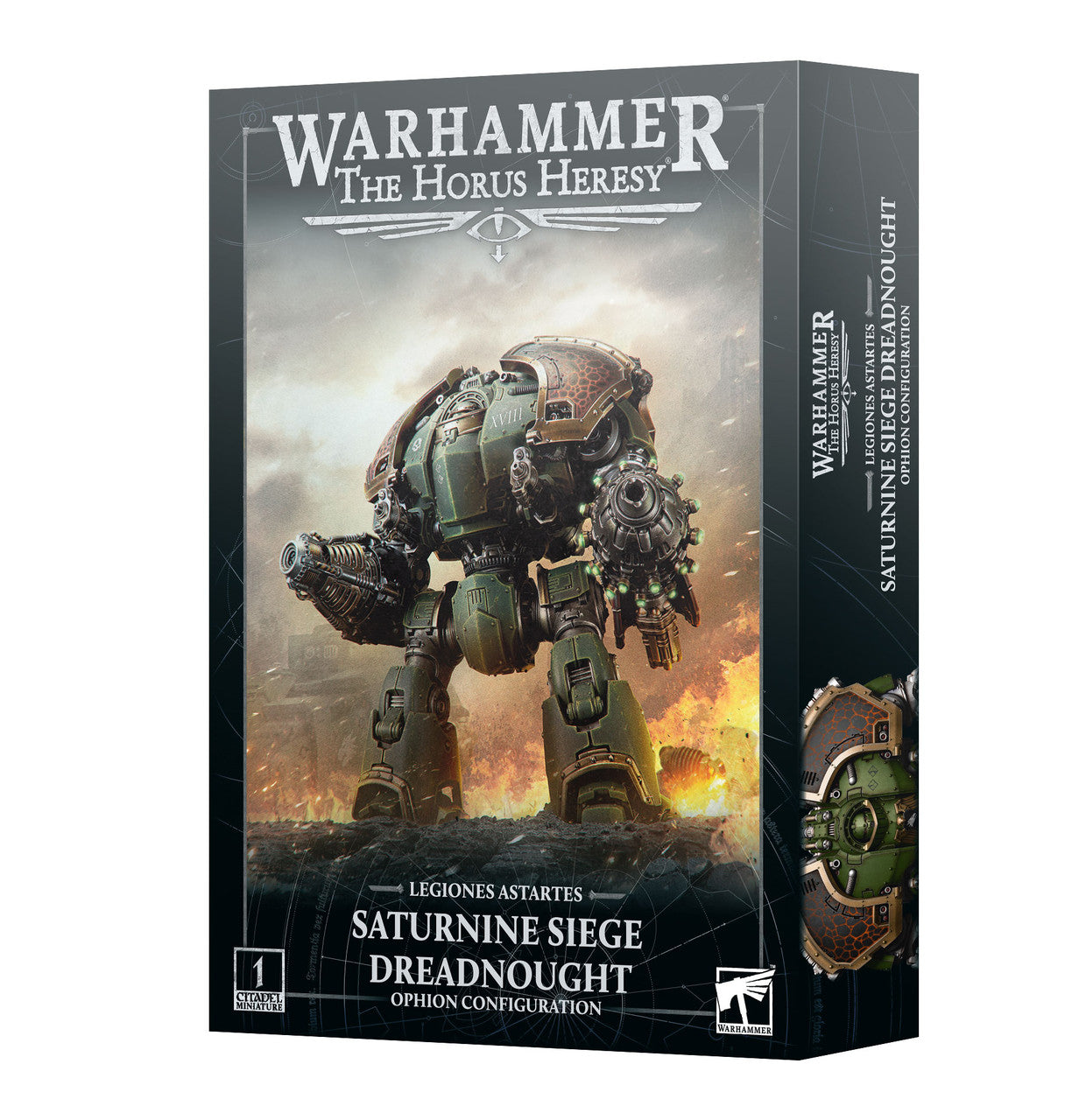 Games Workshop Horus Heresy Loyalist Legiones Astartes Saturnine Dreadnought Ophion Plastic Box 31-133