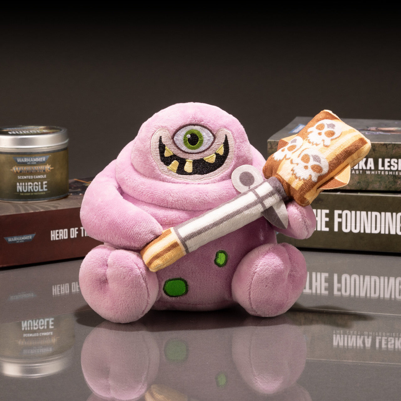 Tomy Warhammer Grenade Nurgling Plush TM-L72039