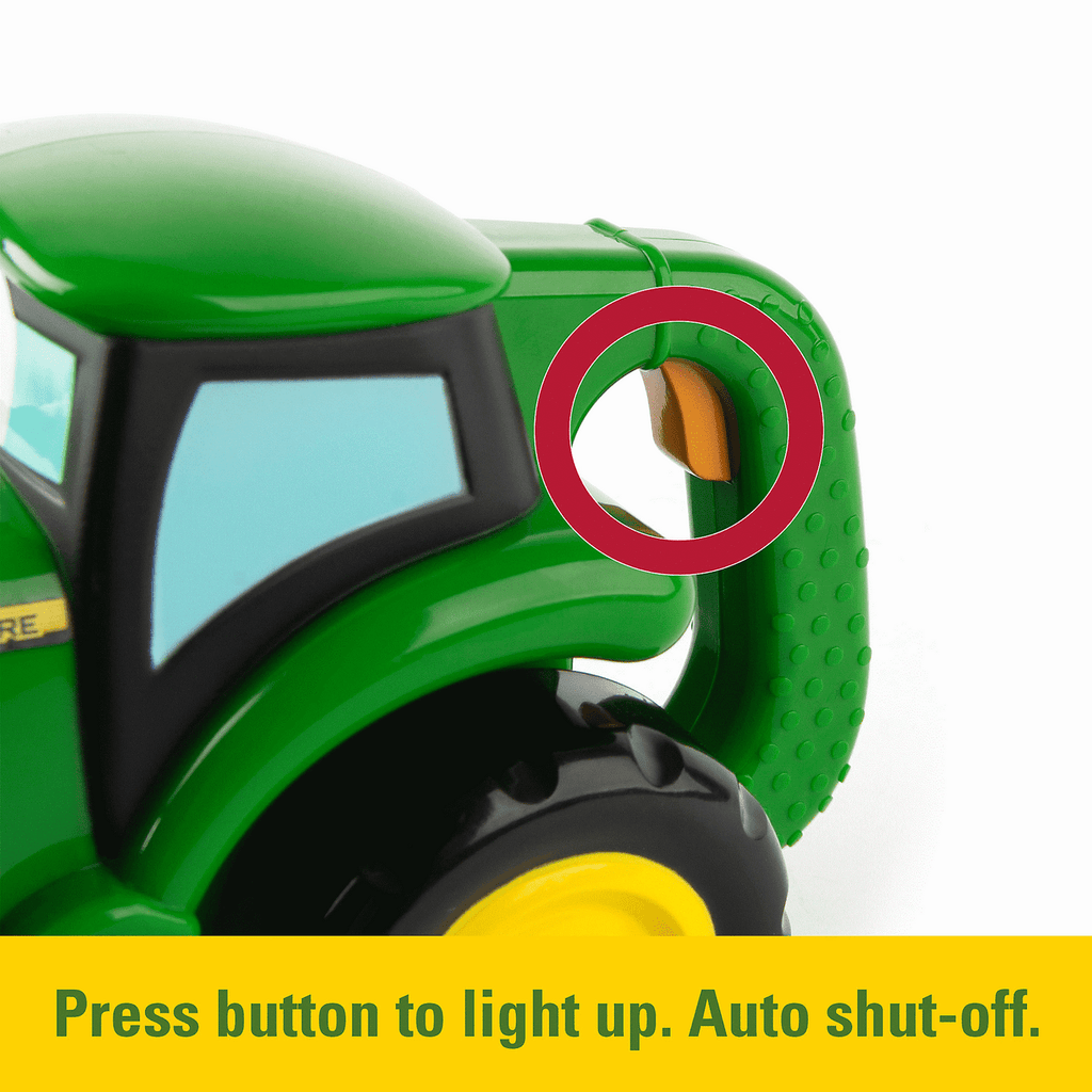 Tomy John Deere Tomy Johnny Tractor Toy And Flashlight, Ages 18 Months And Up TM-47216B