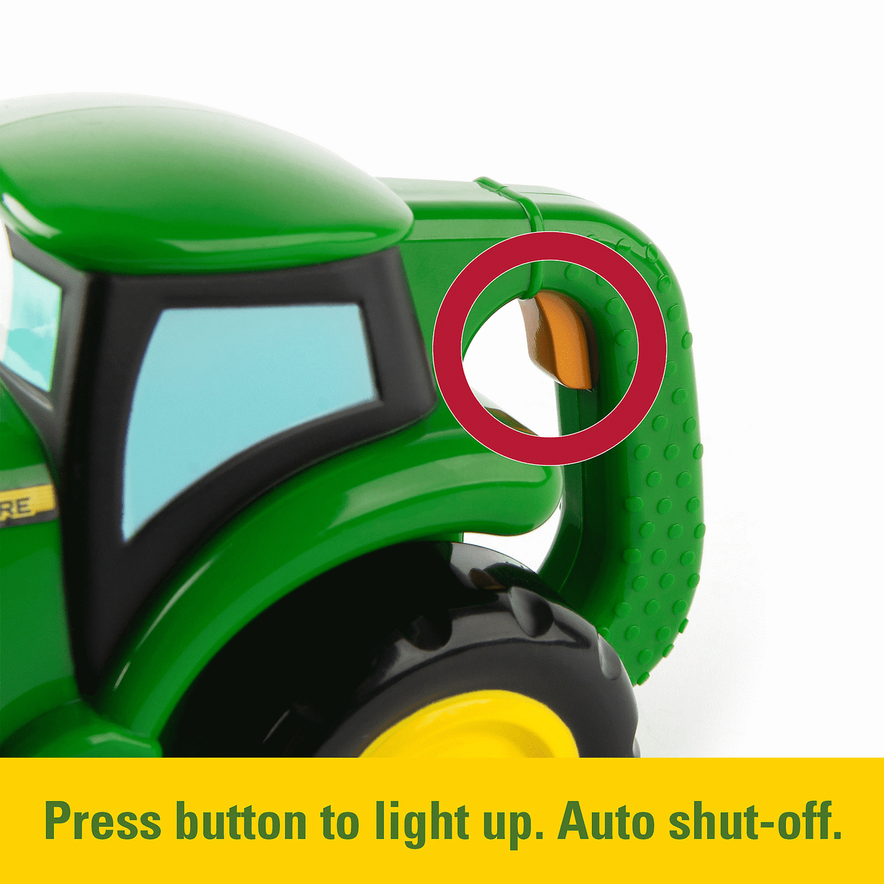 Tomy John Deere Tomy Johnny Tractor Toy And Flashlight, Ages 18 Months And Up TM-47216B