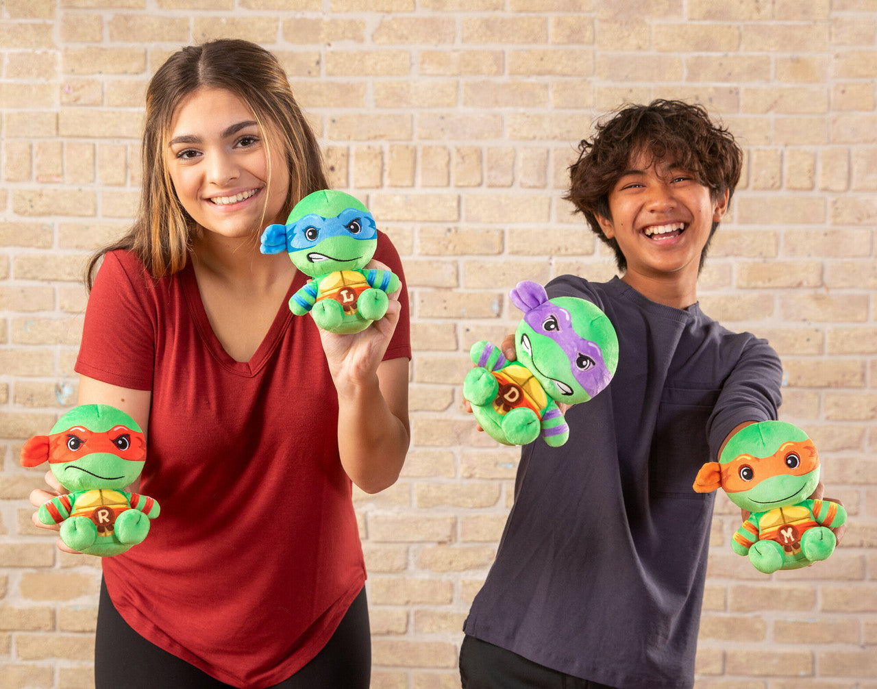 Tomy Club Mocchi Teenage Mutant Ninja Turtles Plush TMNT Donatello Plushie Ninja Turtle Stuffed Animal Toys and Room Decor Plush Collectible TMNT Figures 6 inch TM-T12866