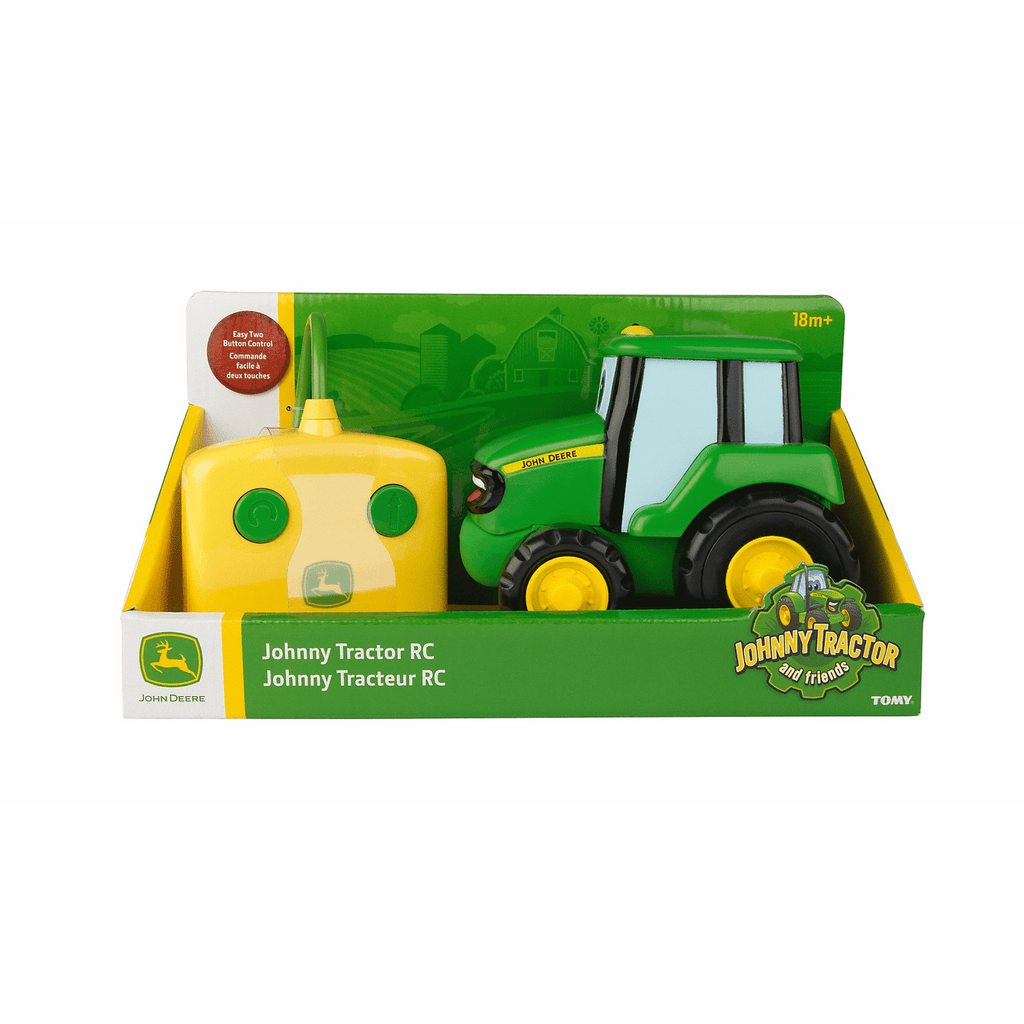Tomy John Deere Remote Control Johnny Tractor Toy, Green TM-42946A3