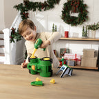 Tomy John Deere BUILD-A-BUDDY Tractor Toy and Toy Drill Toddler STEM Take Apart Toys with 16 Individual Pieces and Kids Tools Kids Building Toys Ages 3 Years and Up TM-46655B