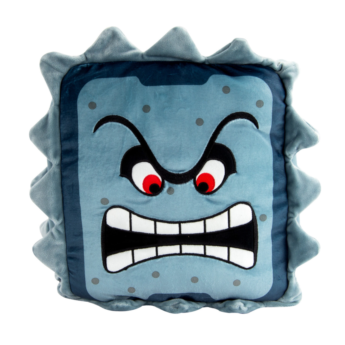 Tomy Club Mocchi Mocchi Nintendo Super Mario Plush Toy Thwomp Plushie Collectible Squishy Plushies 15 Inch TM-T12429B