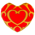 Tomy Club Mocchi Nintendo The Legend of Zelda Plush Heart Container Plush Legend of Zelda Tears of the Kingdom Collectible Squishy Plushies 15 Inch TM-T12876