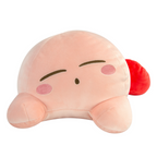 Tomy Club Mocchi Suya Suya Kirby Plush Toy Sleeping Friend Kirby Plushie Soft and Squishy Video Game Collectibles for Valentines Day Gifts and Gaming Room Decor 15 Inch TM-T12451B