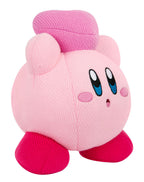 Tomy Nuiguru Knit Kirby Plush Kirby and Friend Heart Plushie Knit and Crochet Plushies Collectible Crochet Stuffed Animals Soft Cozy Plush Toys and Kirby Room Decor 15 Inch TM-T12476