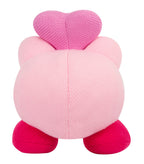 Tomy Nuiguru Knit Kirby Plush Kirby and Friend Heart Plushie Knit and Crochet Plushies Collectible Crochet Stuffed Animals Soft Cozy Plush Toys and Kirby Room Decor 15 Inch TM-T12476