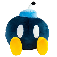 Tomy Club Mocchi Plush Bob Omb Plushie Squishy Mario Toys Plush Collectible Mario Figures Soft Plush Toys and Mario Room Decor 15 inch TM-T12813B