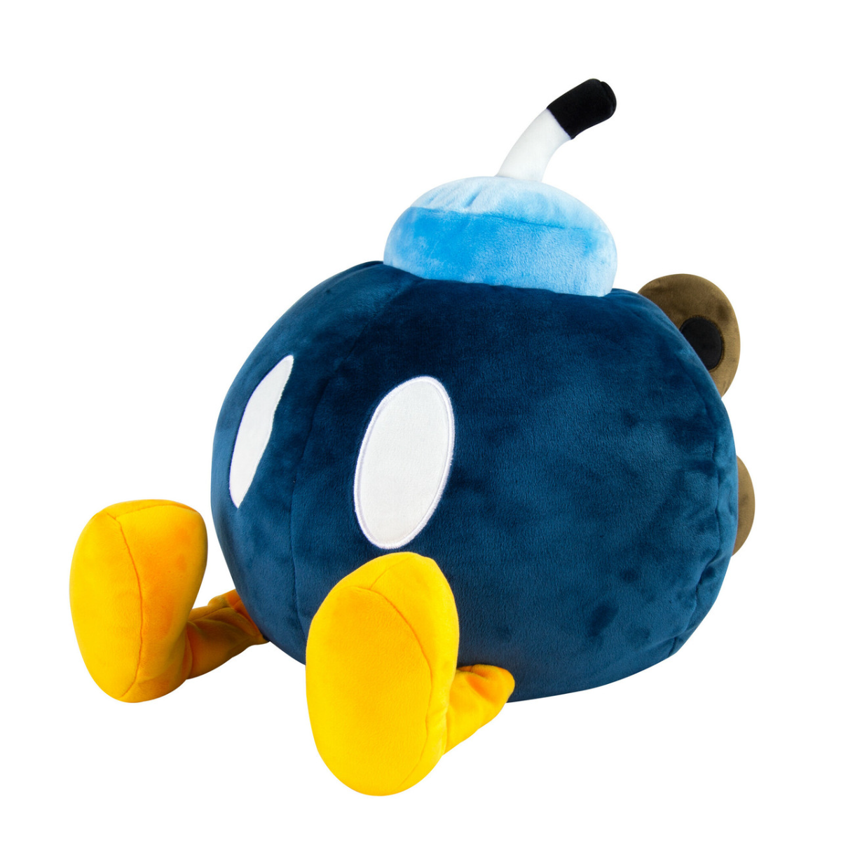 Tomy Club Mocchi Plush Bob Omb Plushie Squishy Mario Toys Plush Collectible Mario Figures Soft Plush Toys and Mario Room Decor 15 inch TM-T12813B