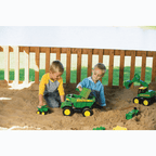 Tomy John Deere Preschool 15 Inch Big Scoop Dump Truck With Sand Tools Outdoor Toys For Ages 3 To 4 TM-46510V2
