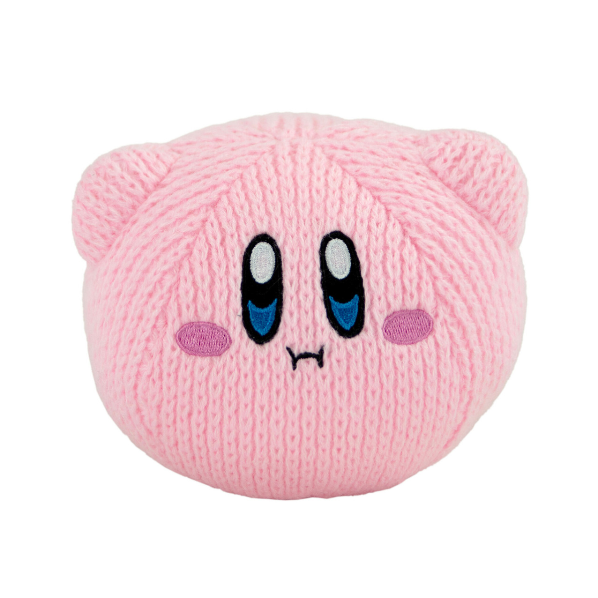 Tomy Nuiguru Knit Kirby Plush Hovering Kirby Plushie Knit Plushies Soft and Squishy Kawaii Plushies Toys Video Game Collectibles Gaming Room Decor 6 Inch TM-T12475