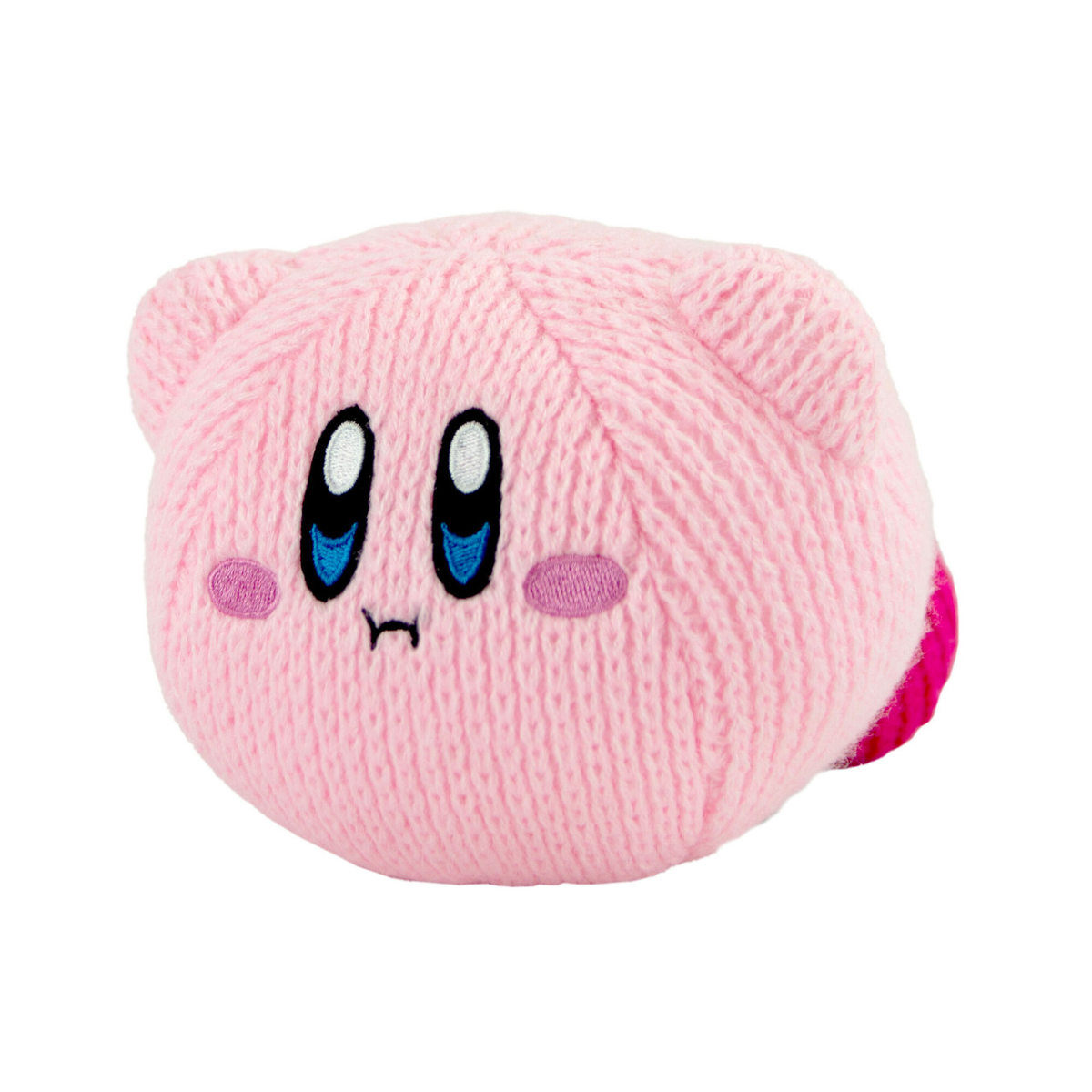 Tomy Nuiguru Knit Kirby Plush Hovering Kirby Plushie Knit Plushies Soft and Squishy Kawaii Plushies Toys Video Game Collectibles Gaming Room Decor 6 Inch TM-T12475