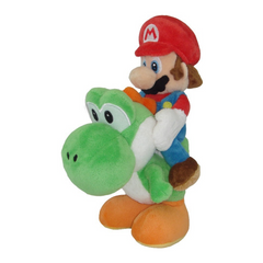Little Buddy Mario Riding Yoshi 8 Inch Plush LB-1241