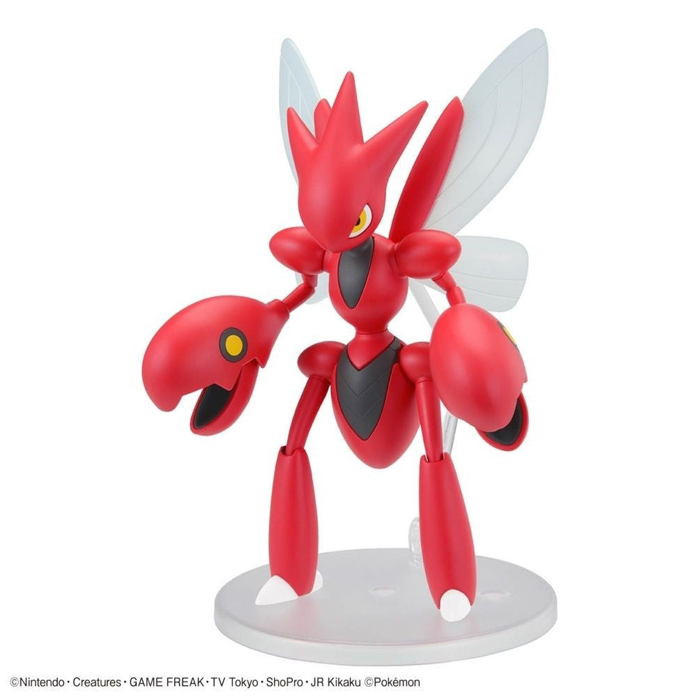 Bandai Hobby 55 Scizor Pokemon Bandai Hobby Pokemon Model Kit Select (Model Kit) GD-2761017