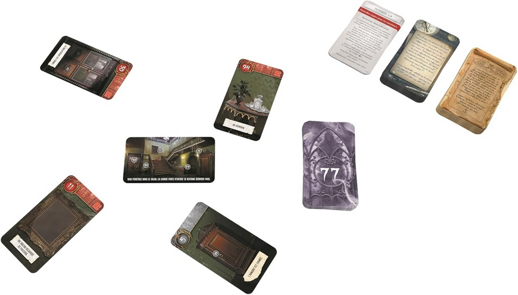 Asmodee UNLOCK Mystery Adventures Card Game Escape Room Games for Adults and Family for Ages 10 and up for 1 to 6 Players Average Playtime 60 Minutes UNL02