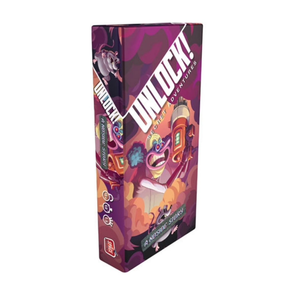Asmodee Unlock A Noside Story Card Game Escape Room Games for Adults and Kids for Ages 10 and up for 1 to 6 Players Average Playtime 60 Minutes NLK07