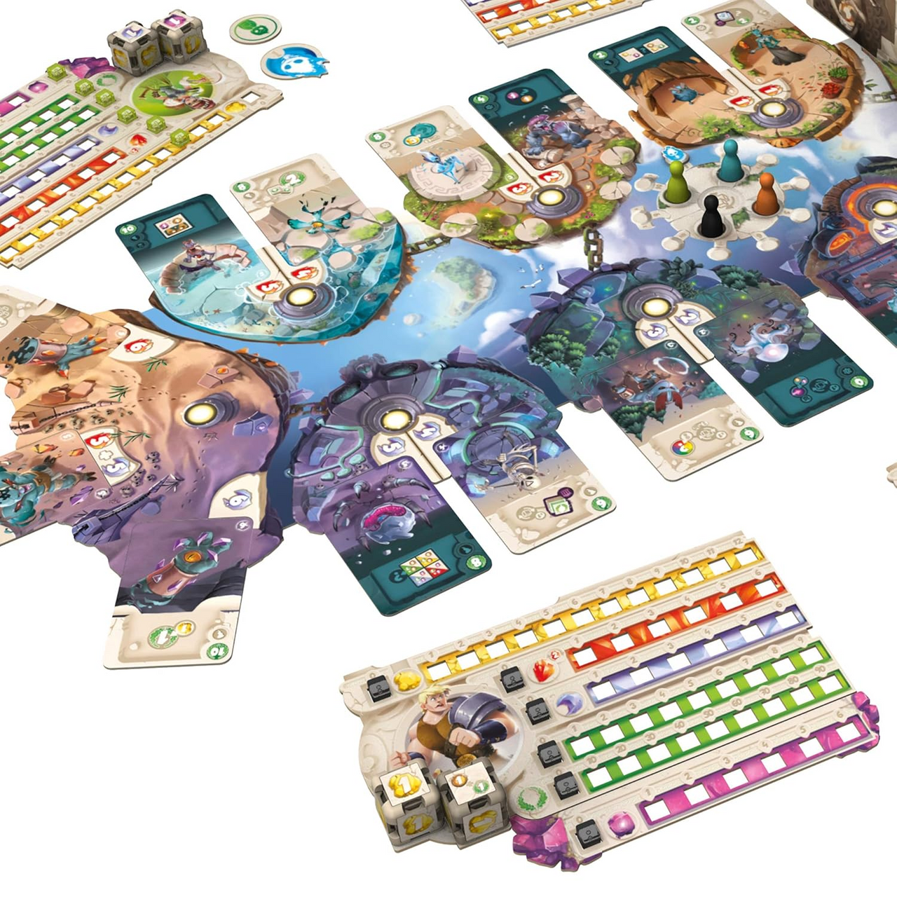 Asmodee Dice Forge Rebellion Expansion Board Game Strategy Family Game for Ages 10 and up for 2 to 4 Players Average Playtime 45 Minutes ASM-DIF02