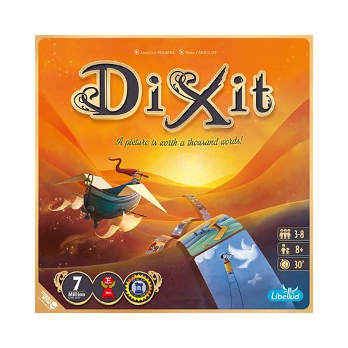 Asmodee Dixit Board Game Storytelling Party Game for Ages 8 and up for 3 to 6 Players Average Playtime 30 Minutes DIX01