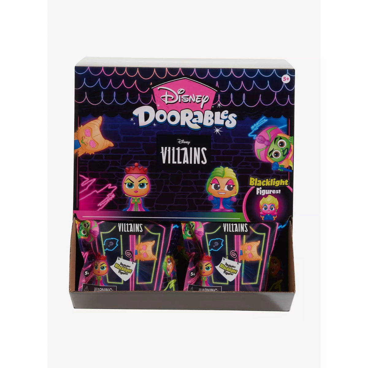 UCC Distributing Disney Doorables Villains Blacklight Blind Single Figure Random Selection UCCD-44789