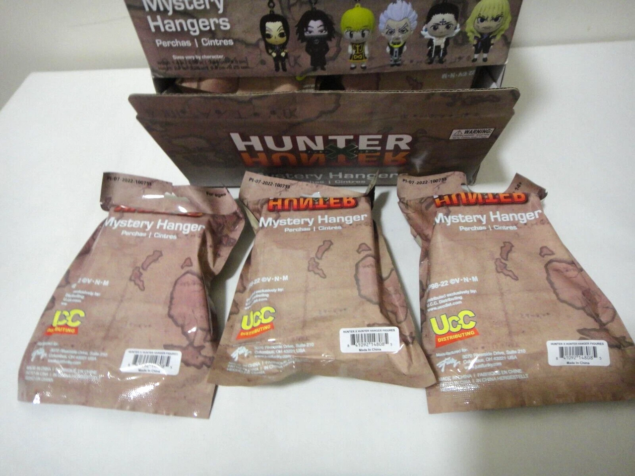 UCC Distributing Hunter X Hunter Figure Hanger In Mystery Pack Single Figure Random Selection UCCD-14808