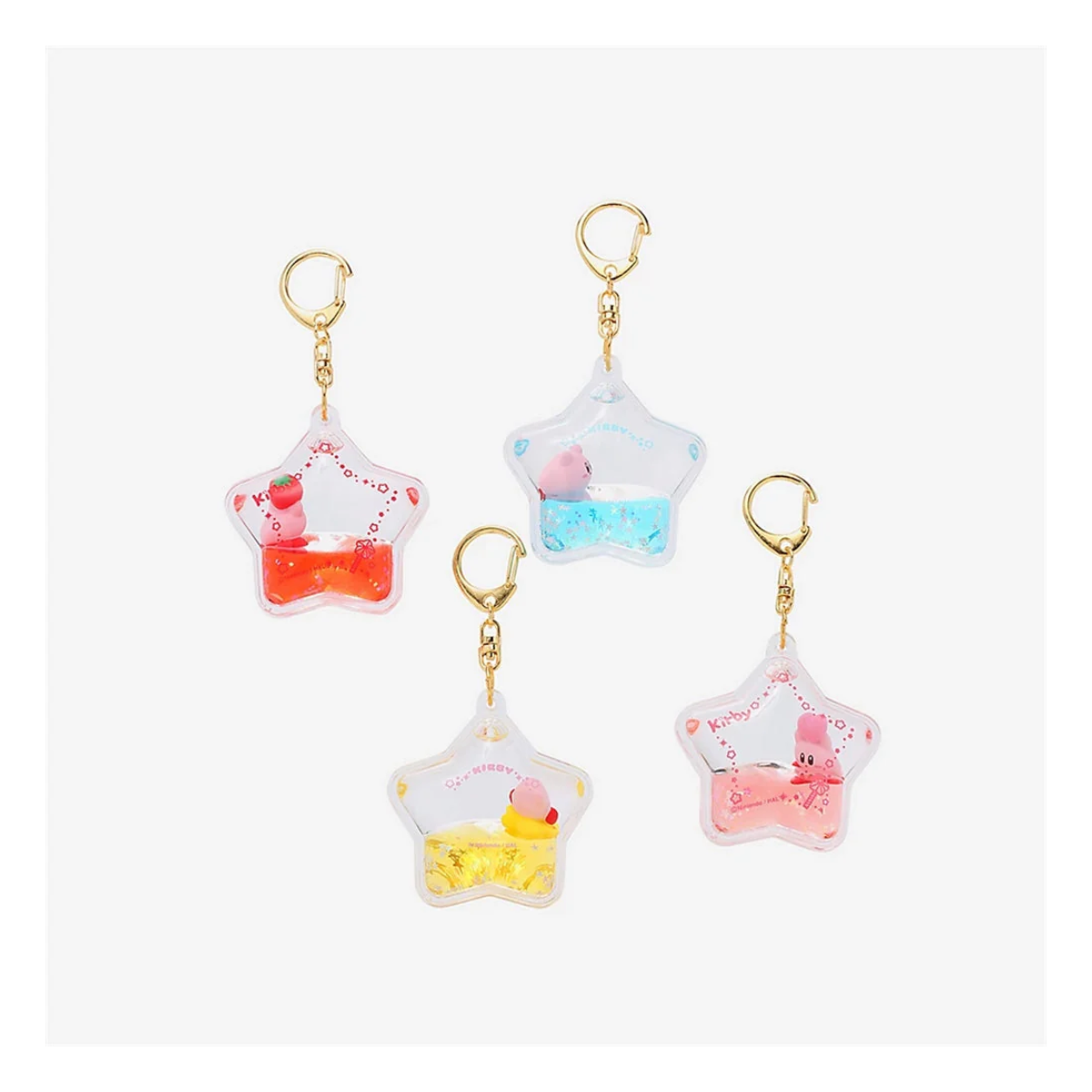 Kirby 30th Anniversary Tsunameez Water Keychain Single Figure Random Selection KRBYTSU