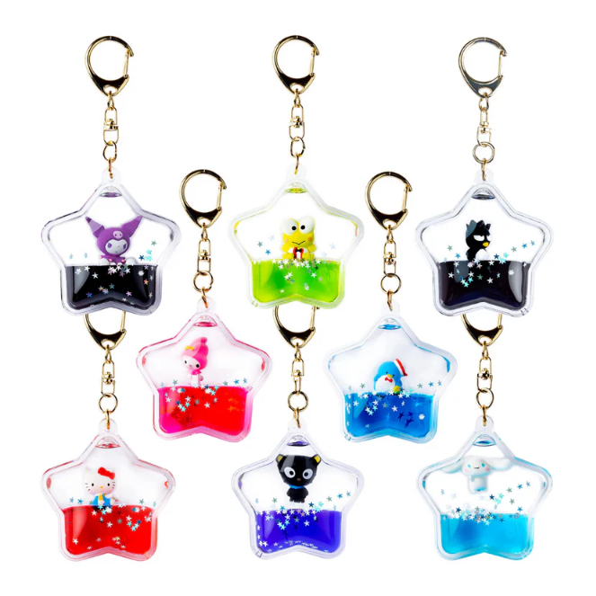 UCC Distributing Hello Kitty Tsunameez Water Keychain Single Figure Random Selection UCCD-19709