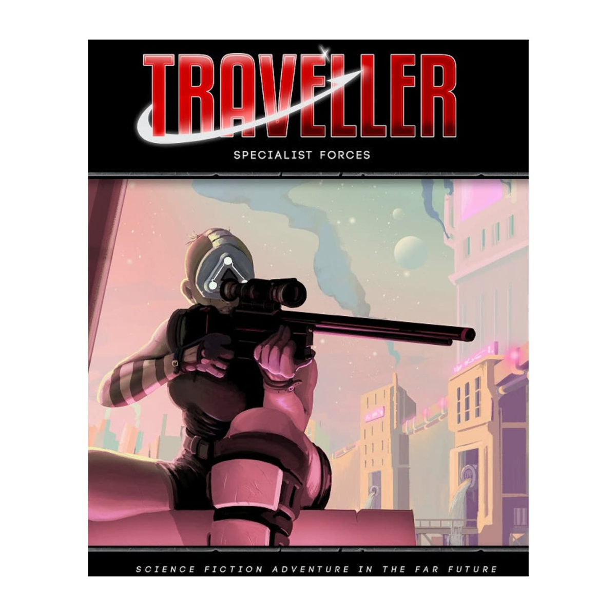 Mongoose Publishing Traveller Specialist Forces RPG Supplement Book for Adults and Family for Solo or Group Play MGP40065