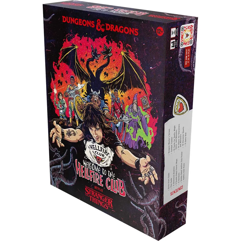 Dungeons & Dragons RPG Stranger Things Welcome to the Hellfire Club Box Set WOCD47040000