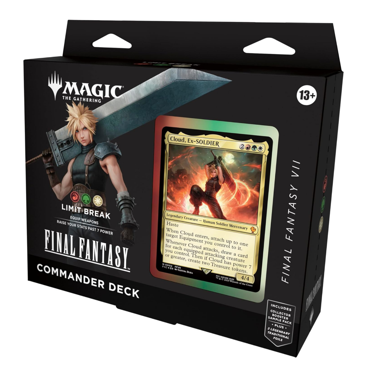 Magic the Gathering CCG Universes Beyond Final Fantasy Commander Deck Limit Break MTG-FinalFantasy-CDC-A