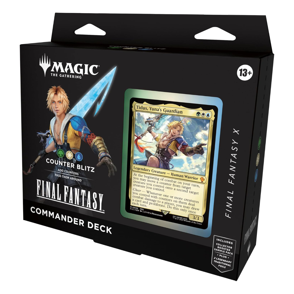 Magic the Gathering CCG Universes Beyond Final Fantasy Commander Deck Counter Blitz MTG-FinalFantasy-CDC-D