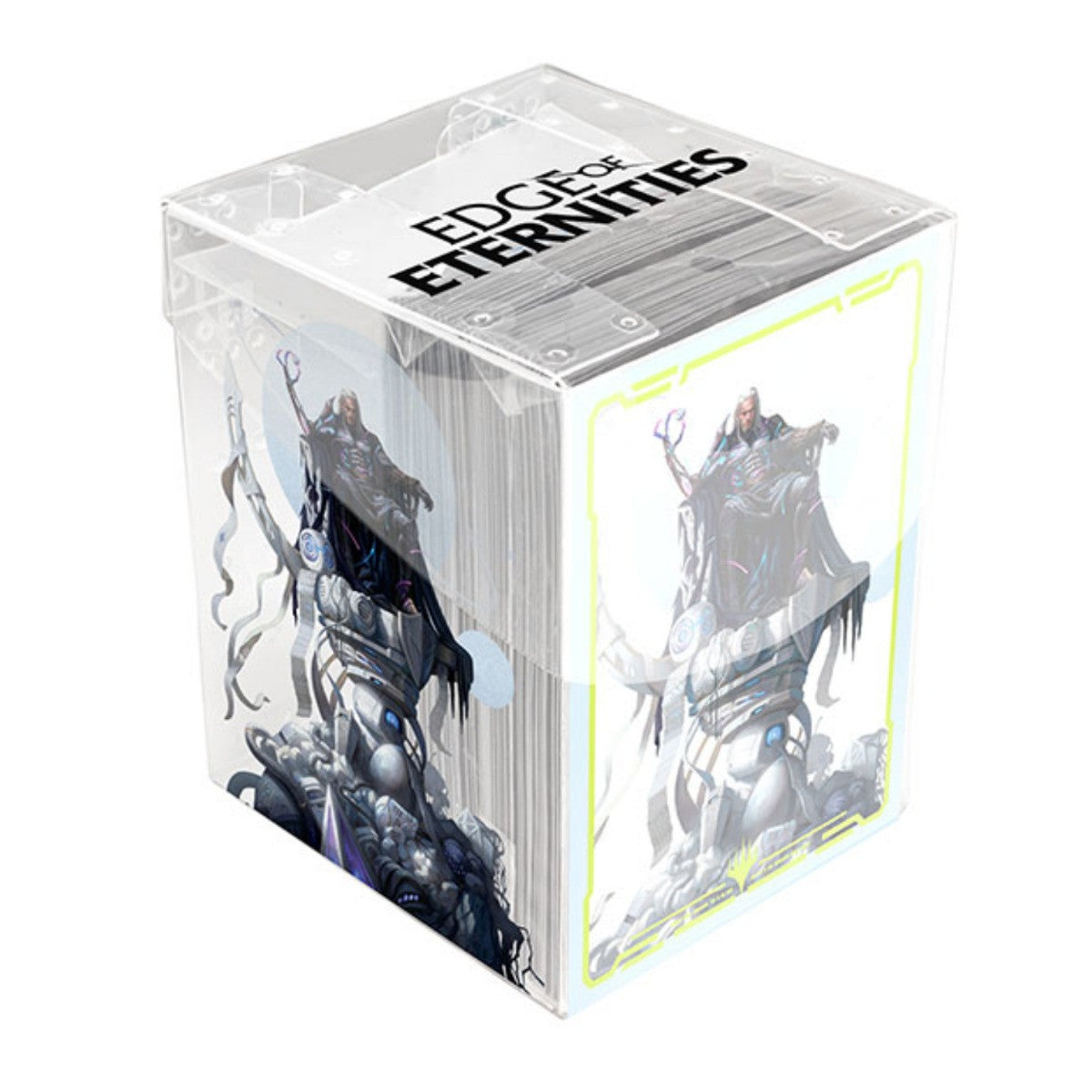 Ultra Pro Magic The Gathering CCG Edge of Eternities 100ct Deck Protector Sleeves in Clear Box Tezzeret, Cruel Captain UPI38854