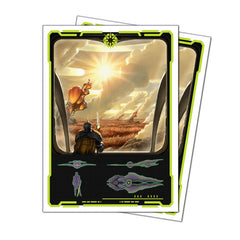 Ultra Pro Magic The Gathering CCG Edge of Eternities 105ct Apex Deck Protector sleeves Adagia, Windswept Bastion UPI38856