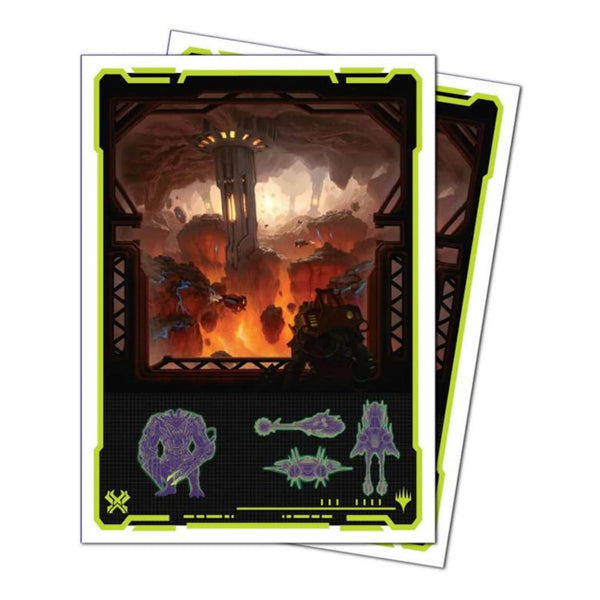 Ultra Pro Magic The Gathering CCG Edge of Eternities 105ct Apex Deck Protector sleeves Kavaron, Memorial World UPI38859