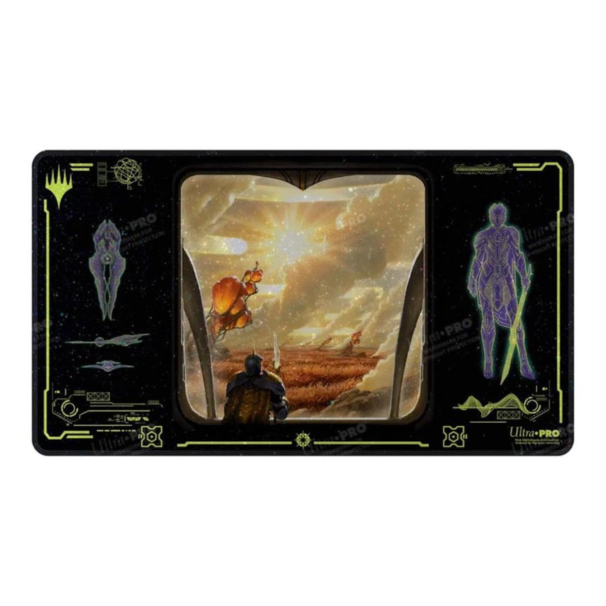 Ultrapro Magic The Gathering CCG Edge of Eternities Holofoil Playmat Adagia, Windswept Bastion UPI38883