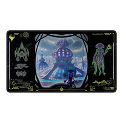 Ultra Pro Magic The Gathering CCG Edge of Eternities Holofoil Playmat Uthros, Titanic Godcore UPI38884