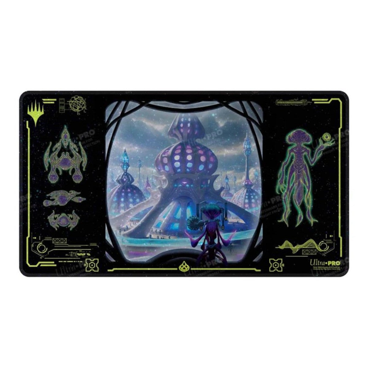 Ultra Pro Magic The Gathering CCG Edge of Eternities Holofoil Playmat Uthros, Titanic Godcore UPI38884