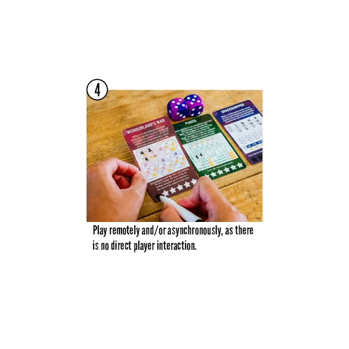 Stonemaier Rolling Realms Redux Roll and Write Standalone Base Game with 12 New Realms for Adults and Family for 1 to 6 Players Playtime 30 to 45 Minutes STM496