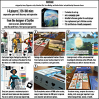Stonemaier Vantage Board Game Open World Cooperative Roguelike Adventure for Adults and Family for 1 to 6 Players Average Playtime 120 to 180 Minutes STM950